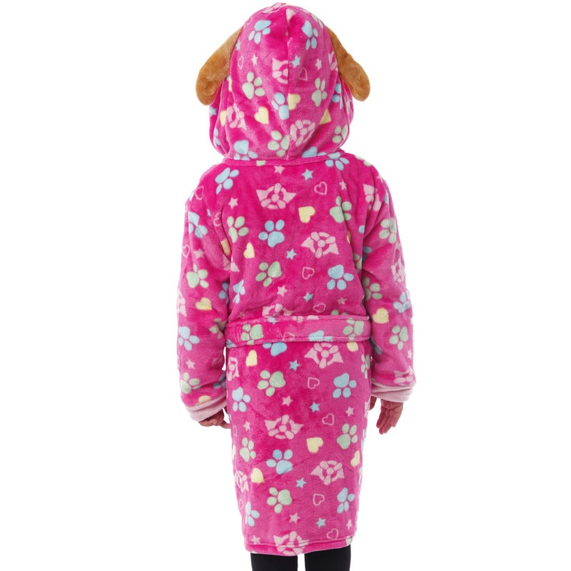 Paw Patrol Bath Robe | Skye Girls Bathrobe | Girls Robes | Size 3T Pink - Image 5